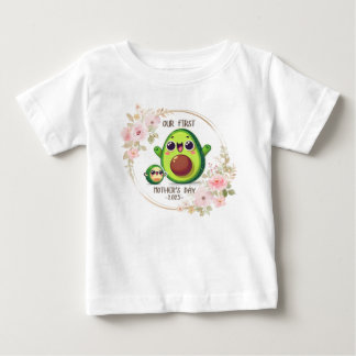 T-shirt Pour Bébé Notre première fête des mères