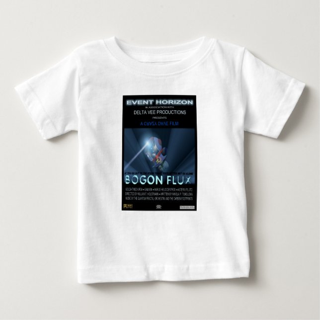 T-shirt Pour Bébé Nounours dans l'espace (Devant)