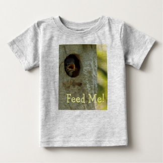 T-shirt Pour Bébé Nourrir moi Baby Creeper