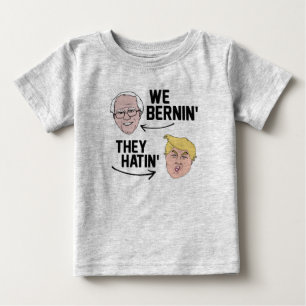 T-shirt Pour Bébé Nous Bernin ils Hatin