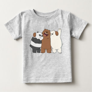 T-shirt Pour Bébé Nous, Groupe Ours Nus Hug