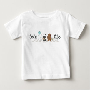 T-shirt Pour Bébé Nous Ours Nus - Fourre-tout Life!