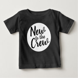 T-shirt Pour Bébé Nouveau à l'équipage bébé
