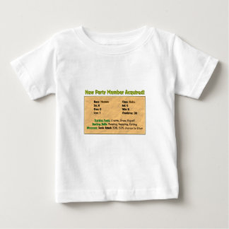 T-shirt Pour Bébé Nouveau membre de partie !