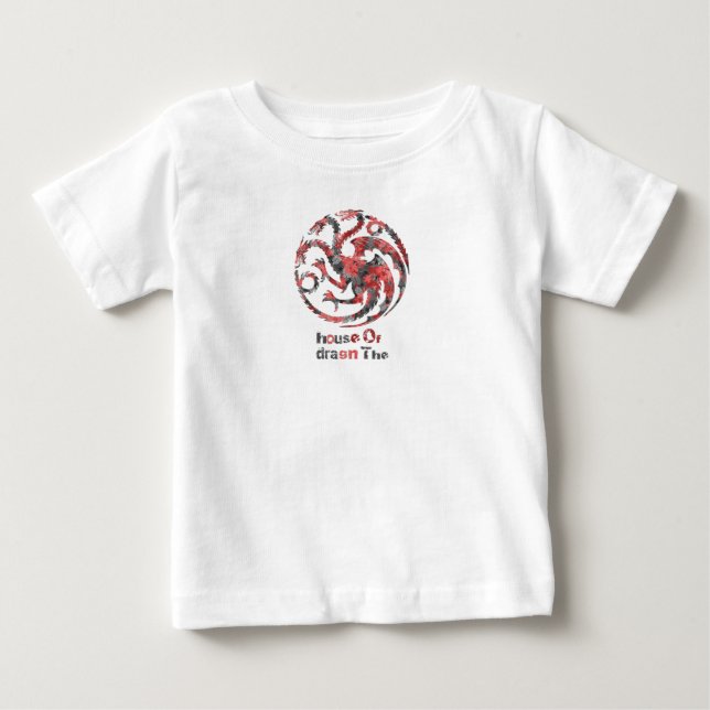 T-shirt Pour Bébé nouvelle conception pour la famille dragon (Devant)