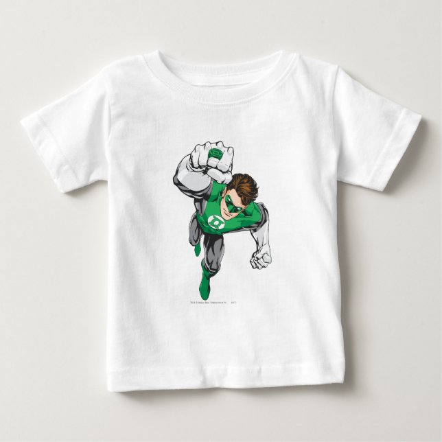 T-shirt Pour Bébé Nouvelle lanterne verte 6 (Devant)