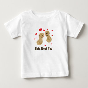 T-shirt Pour Bébé Nuts À propos de vous mignonette cacahuètes Humour