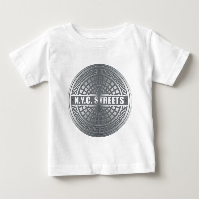 T-shirt Pour Bébé NYC du trou (Devant)
