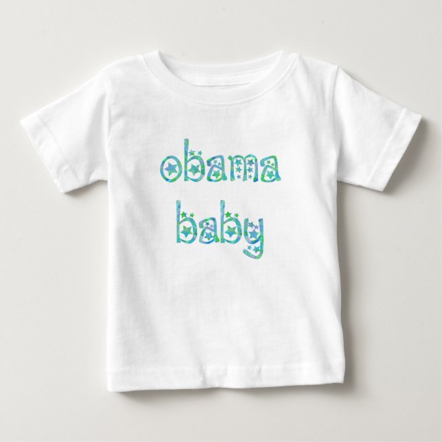 T-shirt Pour Bébé Obama Baby 1 (Devant)