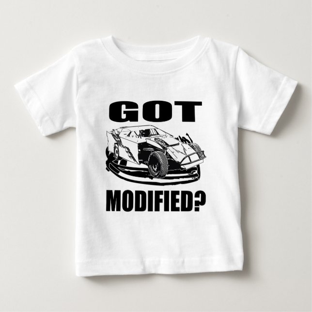 T-shirt Pour Bébé Obtiennent modifiés ? Emballage modifié par saleté (Devant)