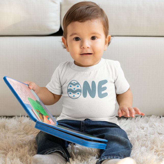 T-shirt Pour Bébé Oeuf de Pâques 1er anniversaire (Créateur téléchargé)