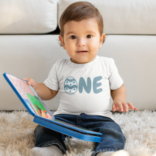 T-shirt Pour Bébé Oeuf de Pâques 1er anniversaire