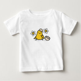 T-shirt Pour Bébé Oeuf et poussin