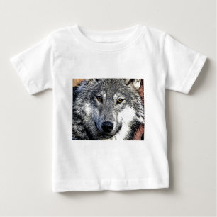 T-shirt Pour Bébé Œuvre d'art Wolf Eyes