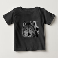 Oeuvre de Loup noir et blanc
