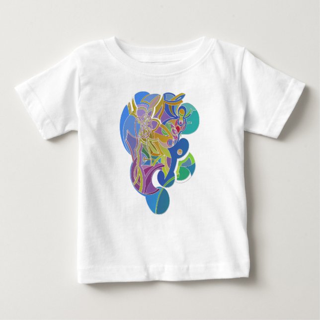 T-shirt Pour Bébé Oeuvre Whimsical (Devant)