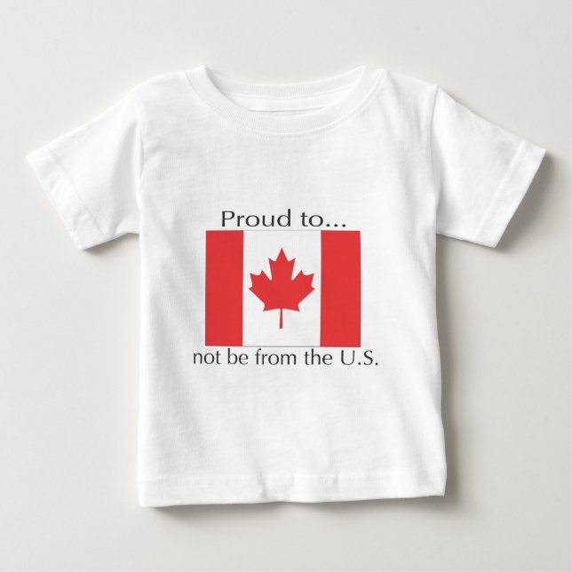 T-shirt Pour Bébé Oh le Canada ! (Devant)