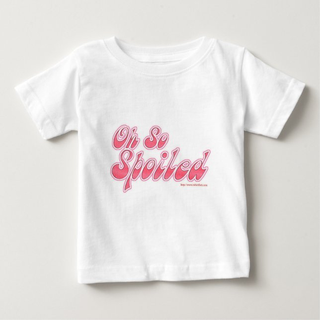 T-shirt Pour Bébé Oh Si Gâché (Devant)