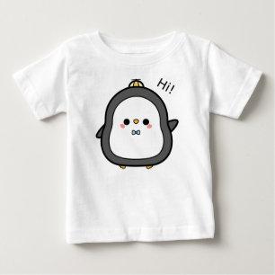 T-shirt Pour Bébé Oiseau, Caractère, Pingouin
