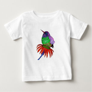 T-shirt Pour Bébé Oiseau-de-brousse vibrant