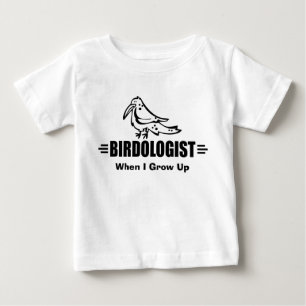 T-shirt Pour Bébé Oiseau drôle Ornithologie Ornithologue Observation