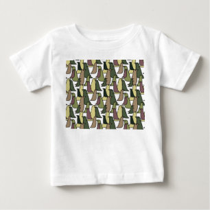 T-shirt Pour Bébé Oiseaux de Camouflage