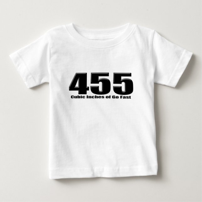 T-shirt Pour Bébé Oldsmobile 455 vont fast.png (Devant)
