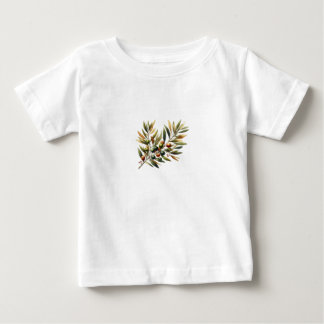 T-shirt Pour Bébé olives arbre rose pour enfants