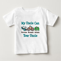 Oncle Outswim Outbike Outtrun Triathlon Infant Tee