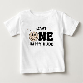 T-SHIRT POUR BÉBÉ ONE HAPPY DUDE