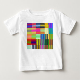 T-shirt Pour Bébé Optique inspirée du Bauhaus