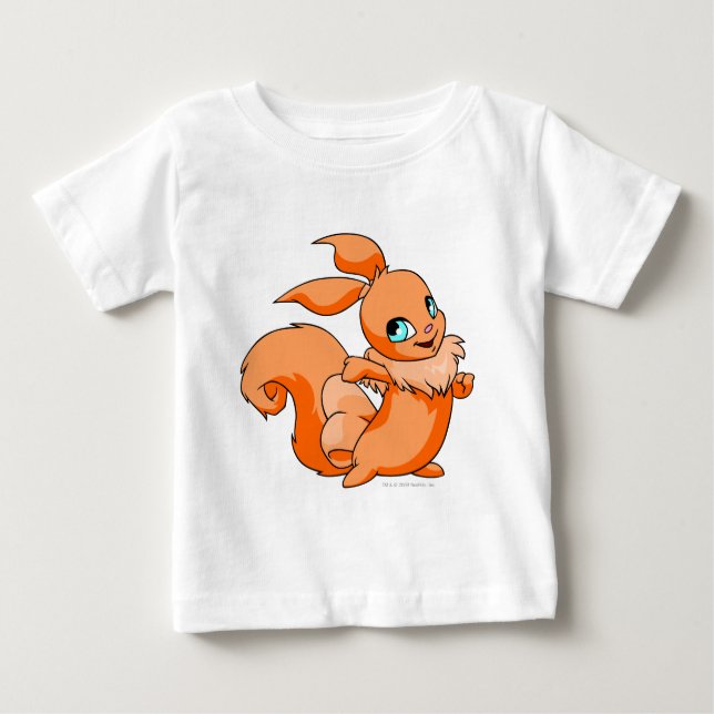 T-shirt Pour Bébé Orange d'Usul (Devant)