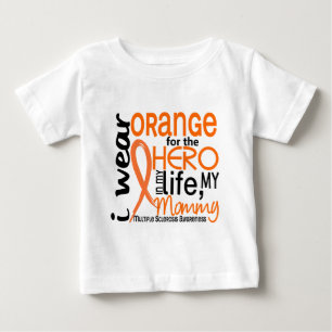 T-shirt Pour Bébé Orange pour la sclérose en plaques de millisecond