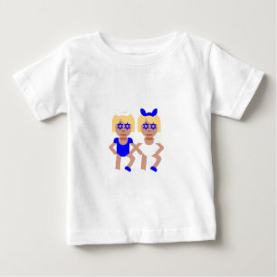 T-shirt Pour Bébé oreilles de lapin hanoukka