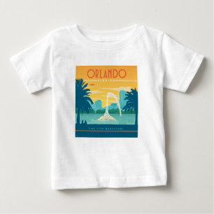 T-shirt Pour Bébé Orlando Floride