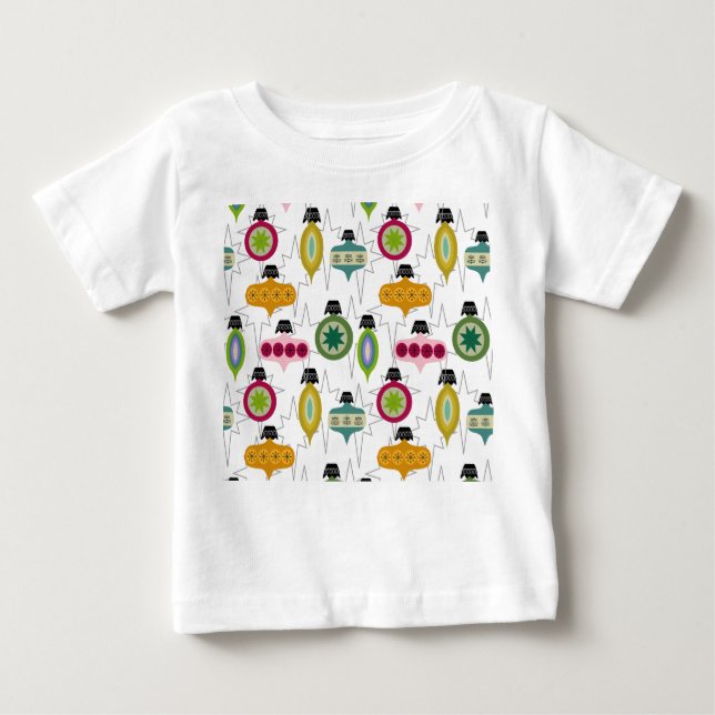 T-shirt Pour Bébé Ornements atomiques (Devant)