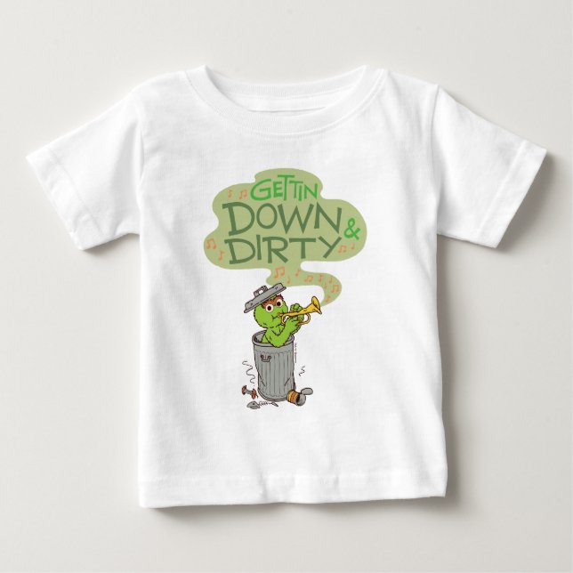 T-shirt Pour Bébé Oscar le Groupement | Gettin Down & Dirty (Devant)