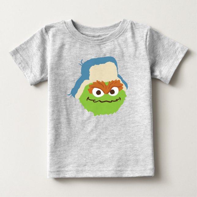 T-shirt Pour Bébé Oscar le visage du Tétras (Devant)