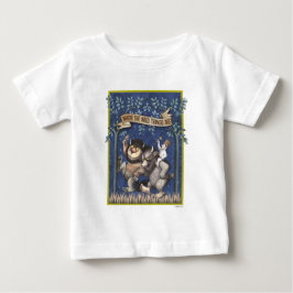 T-shirt Pour Bébé Où les choses sauvages sont graphiques