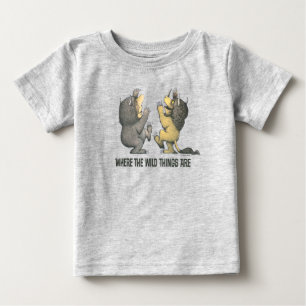 T-shirt Pour Bébé Où sont les choses sauvages   Les choses sauvages