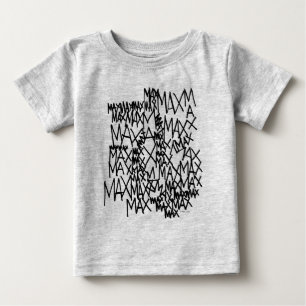 T-shirt Pour Bébé Où sont les choses sauvages   Max répété