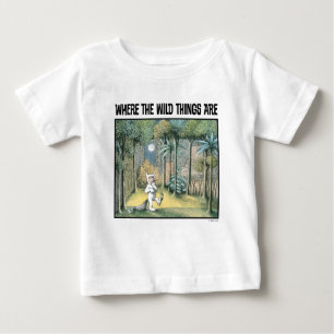 T-shirt Pour Bébé Où Sont Les Choses Sauvages Scène 4