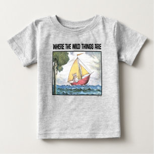 T-shirt Pour Bébé Où Sont Les Choses Sauvages   Scène 5