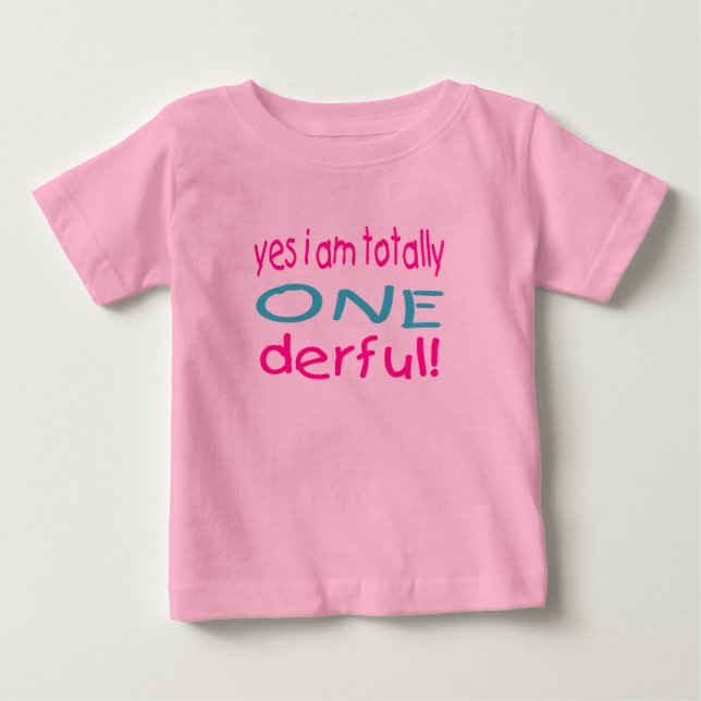 T-shirt Pour Bébé Oui Je Suis Totalement Un Dur (fille) (Devant)