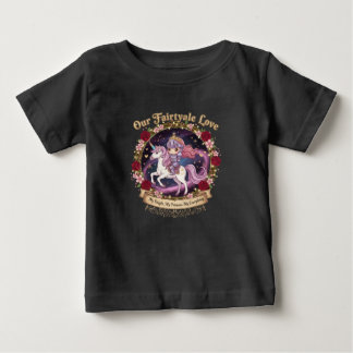T-shirt Pour Bébé Our Fairytale Love Baby Unicorn Graphic Tee