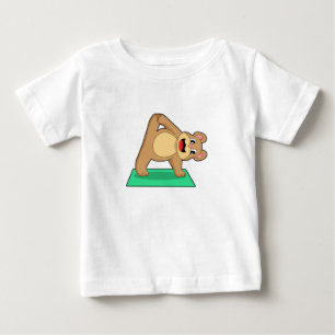 T-shirt Pour Bébé Ours au Yoga Fitness