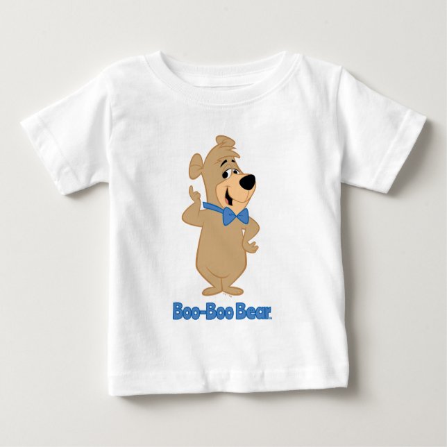 T-shirt Pour Bébé Ours Boo-Boo Précocieux (Devant)