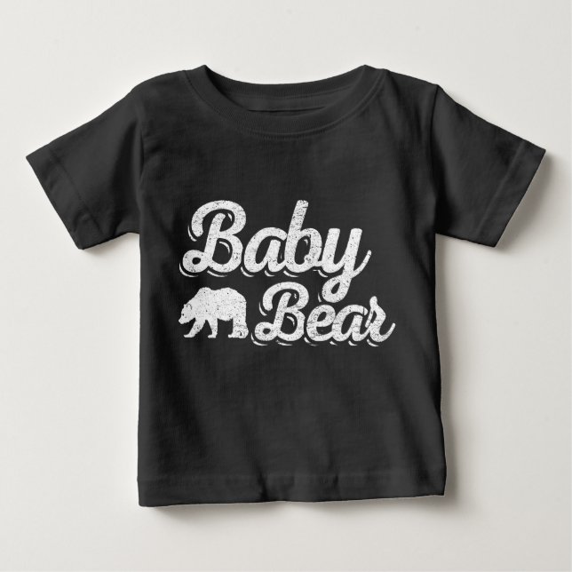 T-shirt Pour Bébé Ours de bébé (Devant)