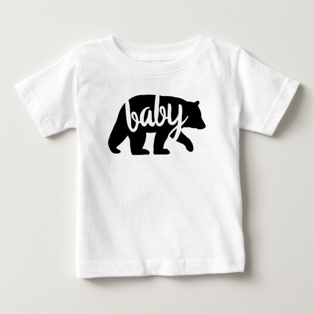 T-shirt Pour Bébé Ours de bébé (Devant)
