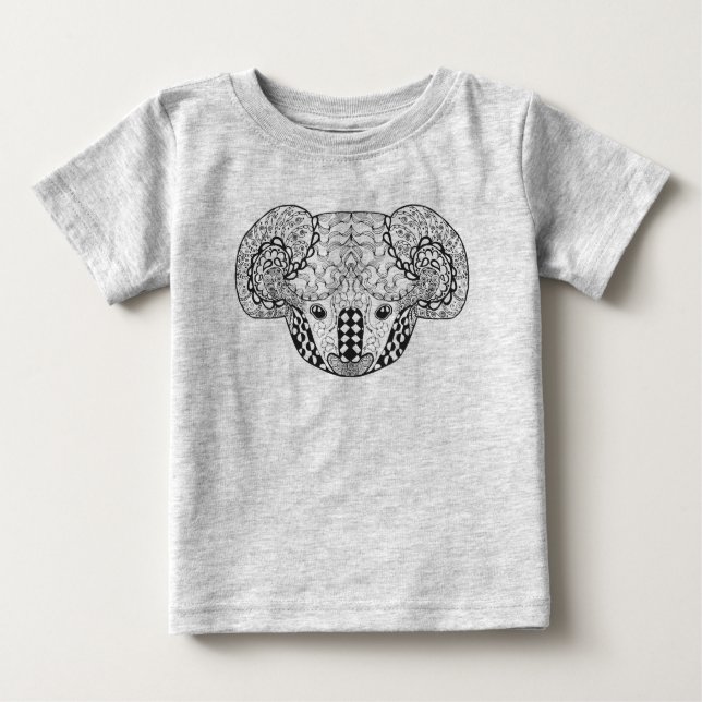 T-shirt Pour Bébé Ours de koala inspiré (Devant)